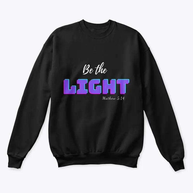 Be the Light Christian Dark tee