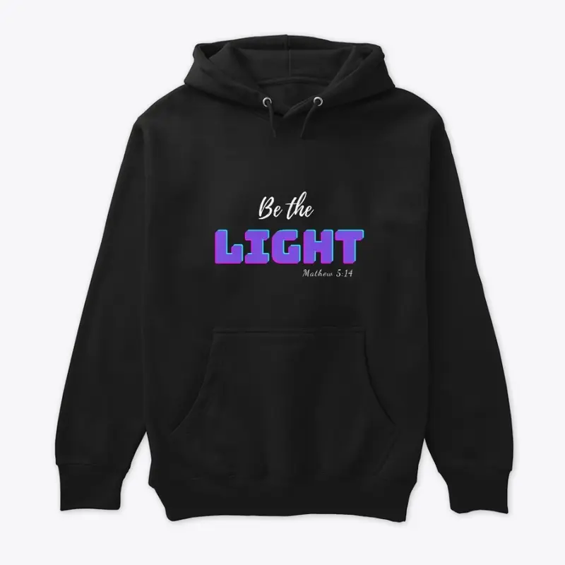 Be the Light Christian Dark tee